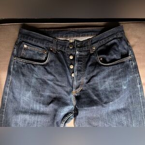 Sandro Paris Raw Selvedge Denim Jeans, size 32, used